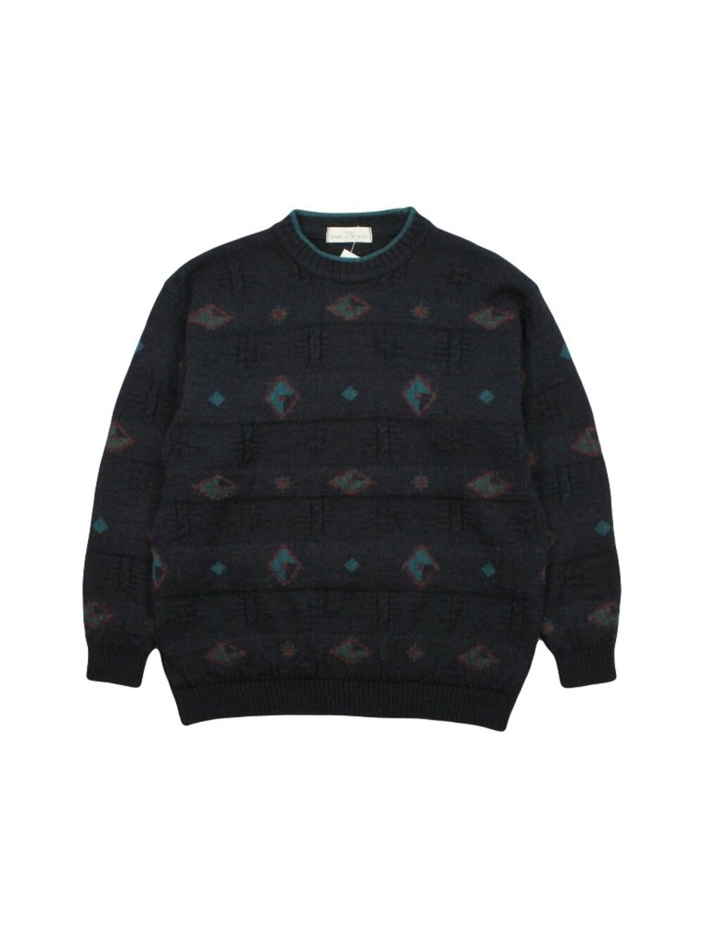Vintage Marks & Spencer Pattern Knit Sweater M